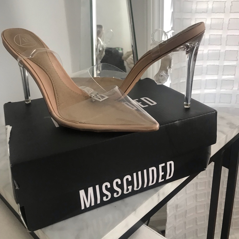 Clear Heels - Misguided *Price Final*